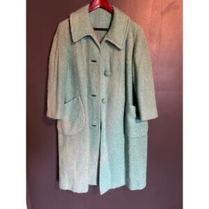 Vintage Oscar Gahr 100% Wool Coat – Size Medium